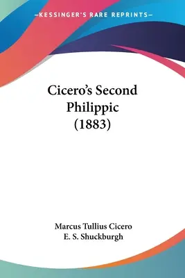 Ciceronovy druhé filipiky (1883) - Cicero's Second Philippic (1883)
