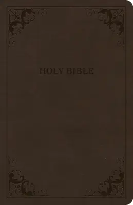 CSB Tenká Bible, hnědá kůže s dotykem, cenově výhodné vydání - CSB Thinline Bible, Brown Leathertouch, Value Edition