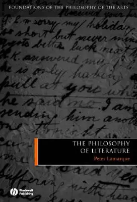 Filosofie literatury - The Philosophy of Literature