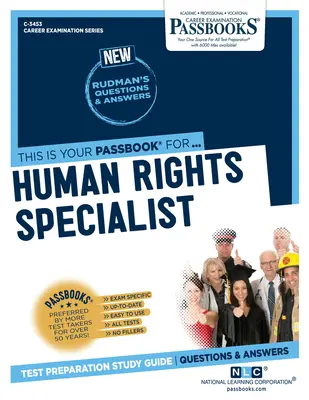 Specialista pro lidská práva (C-3453): Průvodce studijními sešity svazek 3453 - Human Rights Specialist (C-3453): Passbooks Study Guidevolume 3453