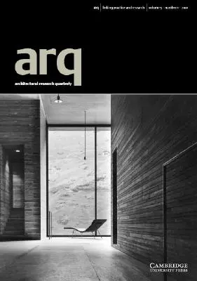 Arq: Architectural Research Quarterly: Architektura: svazek 5, část 1 - Arq: Architectural Research Quarterly: Volume 5, Part 1