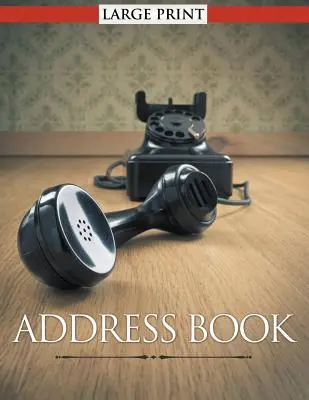 Adresář pro velký tisk - Address Book Large Print