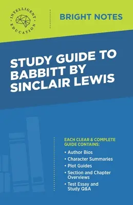 Studijní příručka k Babbittovi od Sinclaira Lewise - Study Guide to Babbitt by Sinclair Lewis