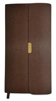 Kompaktní Bible KJV [hnědá lepená kůže] - The KJV Compact Bible [Brown Bonded Leather]