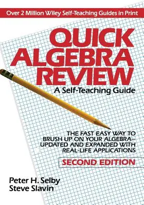 Rychlý přehled algebry STG 2e - Quick Algebra Review STG 2e