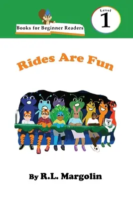 Knihy pro začínající čtenáře Jízdy jsou zábavné - Books for Beginner Readers Rides Are Fun