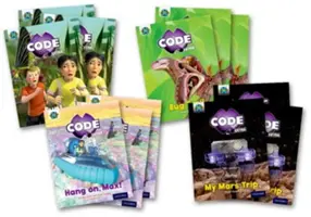 Projekt X CODE Extra: Oxford Level 3: Bugtastic a Galactic Orbit , třídní balení po 12 kusech. - Project X CODE Extra: Yellow Book Band, Oxford Level 3: Bugtastic and Galactic Orbit , Class pack of 12