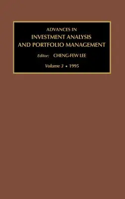 Pokroky v investiční analýze a řízení portfolia - Advances in Investment Analysis and Portfolio Management