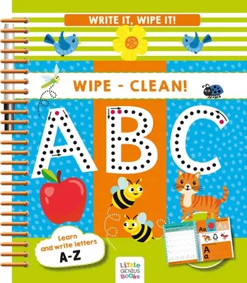 Napiš to, utři to! Stírací abeceda - Write It, Wipe It! Wipe-Clean ABC