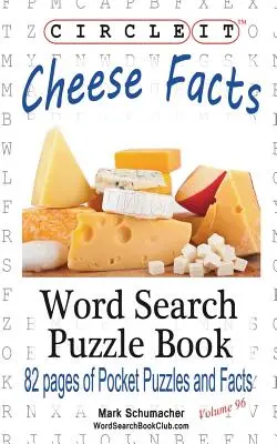 Zakroužkujte, Fakta o sýrech, Hledání slov, Puzzle Book - Circle It, Cheese Facts, Word Search, Puzzle Book