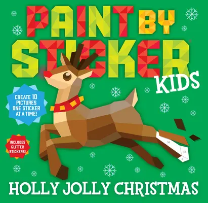 Malování podle samolepek pro děti: Veselé Vánoce - Paint by Sticker Kids: Holly Jolly Christmas