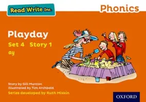 Číst psát Inc. Phonics: Oranžová sada 4 Storybook 1 Playday - Read Write Inc. Phonics: Orange Set 4 Storybook 1 Playday