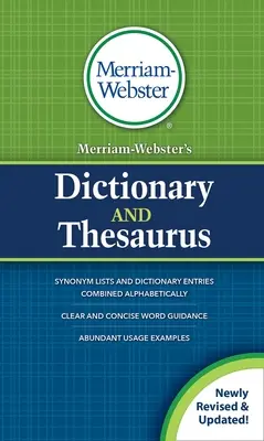 Merriam-Websterův slovník a tezaurus - Merriam-Webster's Dictionary and Thesaurus