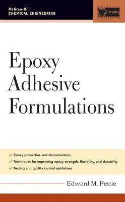 Složení epoxidových lepidel - Epoxy Adhesive Formulations