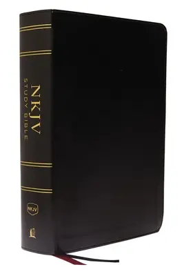 Studijní bible NKJV, imitace kůže, černá, plnobarevná, pohodlný tisk: Kompletní zdroj pro studium Božího slova - NKJV Study Bible, Imitation Leather, Black, Full-Color, Comfort Print: The Complete Resource for Studying God's Word