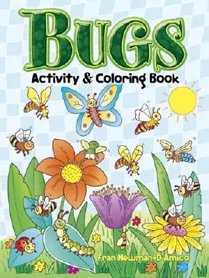 Kniha aktivit a omalovánek s brouky - Bugs Activity and Coloring Book
