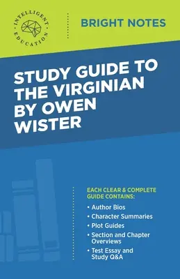 Studijní příručka k The Virginian by Owen Wister - Study Guide to The Virginian by Owen Wister