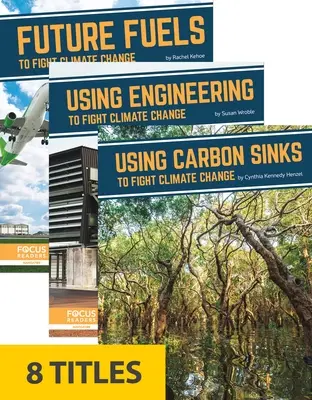 Boj proti klimatickým změnám pomocí vědy (sada 8 knih) - Fighting Climate Change with Science (Set of 8)