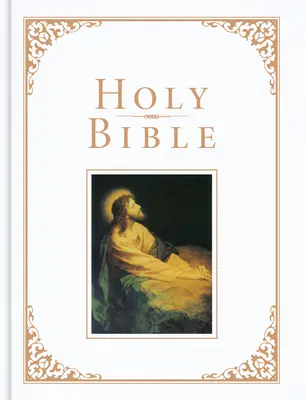 KJV Family Bible, Deluxe White Bonded Leather-Over-Board (bílá lepená kůže nad deskou) - KJV Family Bible, Deluxe White Bonded Leather-Over-Board