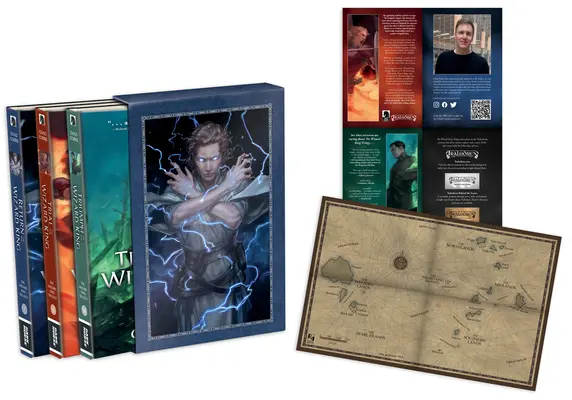 Trilogie o králi čarodějů v krabici - The Wizard King Trilogy Boxed Set