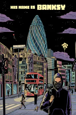 Banksy: Grafický román - Banksy: A Graphic Novel