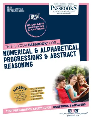 Číselný a abecední postup a abstraktní uvažování (CS-30): Průvodce studijními sešity - Numerical & Alphabetical Progressions & Abstract Reasoning (CS-30): Passbooks Study Guide