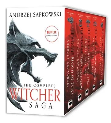 Zaklínačská krabicová sada: Krev elfů, Čas opovržení, Křest ohněm, Věž vlaštovek, Paní jezera - The Witcher Boxed Set: Blood of Elves, the Time of Contempt, Baptism of Fire, the Tower of Swallows, the Lady of the Lake
