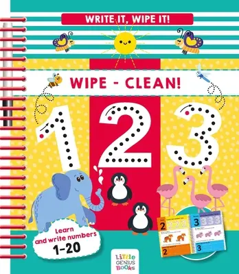 Napiš to, setři to! Utři-ukliď 123 - Write It, Wipe It! Wipe-Clean 123