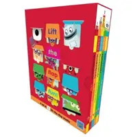 Numberblocks and Alphablocks 5 Book Lift-the-Flap Set (sada 5 knih se zvedacími klapkami) - Numberblocks and Alphablocks 5 Book Lift-the-Flap Set