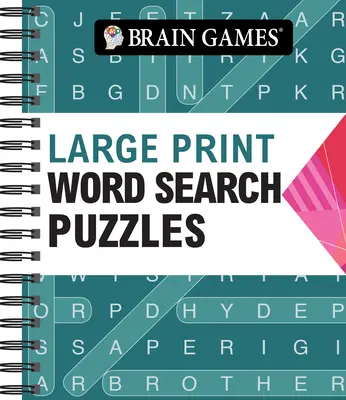Hry na mozek - Hledání slov pro velký tisk (Šipka) - Brain Games - Large Print Word Search (Arrow)