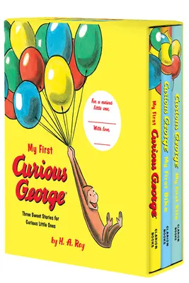 My First Curious George 3-Book Box Set: Zvědavý George: Můj první zvědavý George, Zvědavý George: Moje první kolo, Zvědavý George: Můj první drak - My First Curious George 3-Book Box Set: My First Curious George, Curious George: My First Bike, Curious George: My First Kite