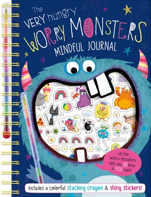 Velmi hladové příšerky na starosti Deník s pozorností - The Very Hungry Worry Monsters Mindful Journal