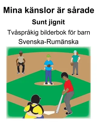 Švédsko-rumunská Mina knslor r srade/Sunt jignit Dětská dvojjazyčná obrázková kniha - Svenska-Rumnska Mina knslor r srade/Sunt jignit Tvsprkig bilderbok fr barn