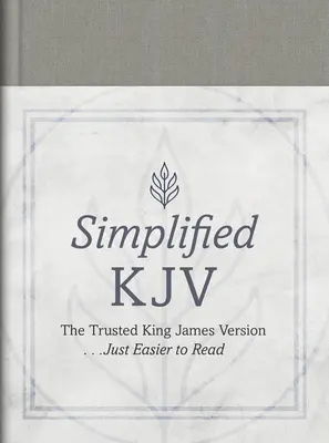 Zjednodušený KJV [Cínová větev] - The Simplified KJV [Pewter Branch]