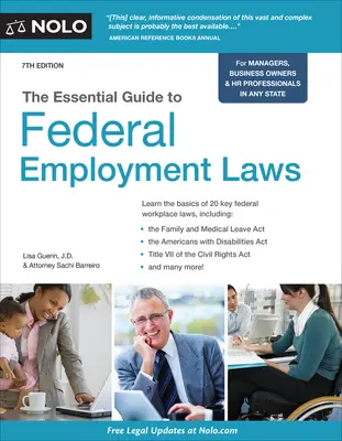 Základní průvodce federálními zákony o zaměstnanosti - The Essential Guide to Federal Employment Laws