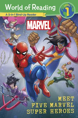 Svět čtení: Seznamte se s pěti superhrdiny Marvelu - World of Reading: Meet Five Marvel Super Heroes