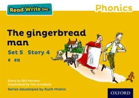 Read Write Inc. Phonics: Žlutá sada 5 Příběhová kniha 4 Perníkový mužíček - Read Write Inc. Phonics: Yellow Set 5 Storybook 4 The Gingerbread Man