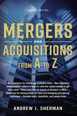 Fúze a akvizice od A do Z - Mergers and Acquisitions from A to Z