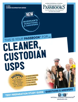 Uklízeč, údržbář USPS (C-3315): Průvodce studijními sešity - Cleaner, Custodian USPS (C-3315): Passbooks Study Guide