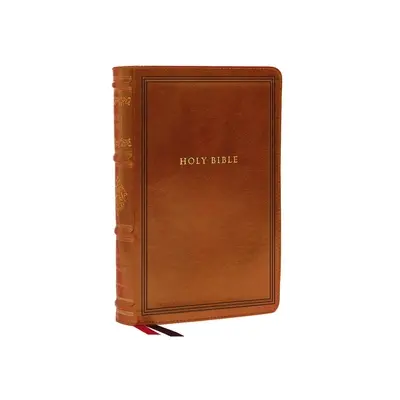 Nkjv, Referenční bible se širokým okrajem, kolekce Sovereign, Leathersoft, hnědá, červené písmo, Comfort Print: Bible svatá, Nová verze krále Jakuba - Nkjv, Wide-Margin Reference Bible, Sovereign Collection, Leathersoft, Brown, Red Letter, Comfort Print: Holy Bible, New King James Version
