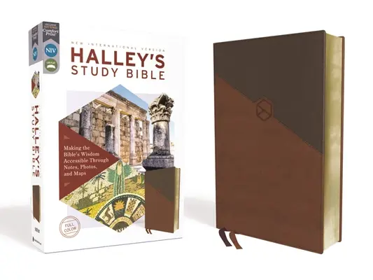 Niv, Halley's Study Bible, Leathersoft, Brown, Red Letter Edition, Comfort Print: Vydání: The Comfort Theater, The Comfort Theater, The Comfort Theater, The Comfort Theater: The Comfort Theater, The Comfort Theater, The Comfort Theater, The Comfort Theater, The Comfort Theater, The Comfort Theater, - Niv, Halley's Study Bible, Leathersoft, Brown, Red Letter Edition, Comfort Print: Making the Bible's Wisdom Accessible Through Notes, Photos, and Maps