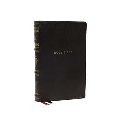 Kjv, Wide-Margin Reference Bible, Sovereign Collection, Genuine Leather, Black, Red Letter, Comfort Print: Bible svatá, verze krále Jakuba - Kjv, Wide-Margin Reference Bible, Sovereign Collection, Genuine Leather, Black, Red Letter, Comfort Print: Holy Bible, King James Version