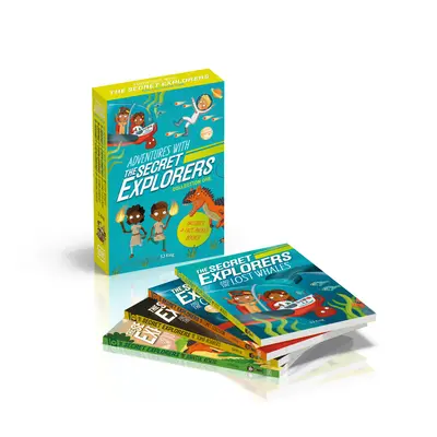 Dobrodružství s Tajnými průzkumníky: První kolekce: obsahuje 4 knihy plné faktů - Adventures with the Secret Explorers: Collection One: Includes 4 Fact-Packed Books