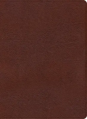 CSB Pastor's Bible, Verse-by-Verse Edition, hnědá lepená kůže - CSB Pastor's Bible, Verse-By-Verse Edition, Brown Bonded Leather