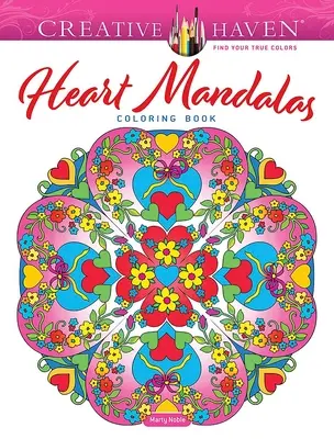 Creative Haven Srdcové mandaly Omalovánky - Creative Haven Heart Mandalas Coloring Book