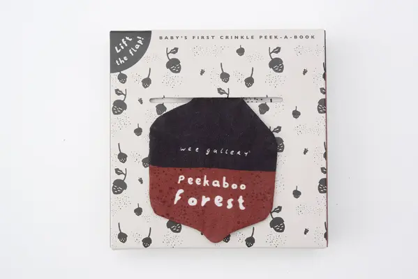 Peekaboo Forest: Knížka: První mrkací knížka miminka - zvedni klapku! - Peekaboo Forest: Baby's First Crinkle Peek-A-Book - Lift the Flap!