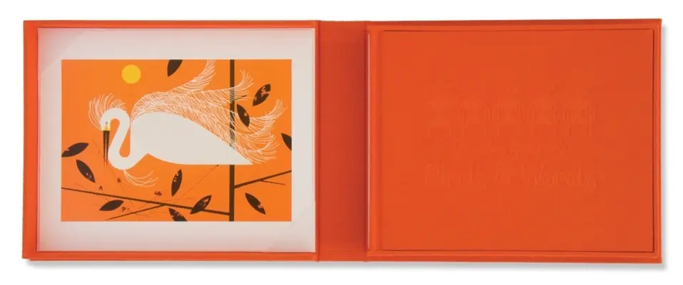 Ptáci a slova Charlese Harpera [s potiskem volavky sněžné] - Charles Harper's Birds & Words [With Snowy Egret Print]