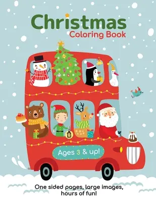 Vánoční omalovánky pro děti ve věku 3-6 let! - Christmas Coloring Book for Kids Ages 3-6!
