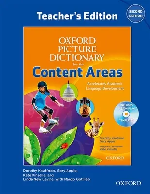 Oxford Picture Dictionary for the Content Areas Teacher's Edition with Lesson Plan CD Pack [With CDROM] (Oxfordský obrázkový slovník pro obsahové oblasti, vydání pro učitele s CD plánem výuky) - Oxford Picture Dictionary for the Content Areas Teacher's Edition with Lesson Plan CD Pack [With CDROM]