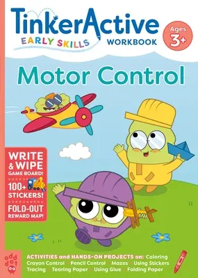 Tinkeractive Early Skills Motor Control Pracovní sešit pro věk 3+ - Tinkeractive Early Skills Motor Control Workbook Ages 3+
